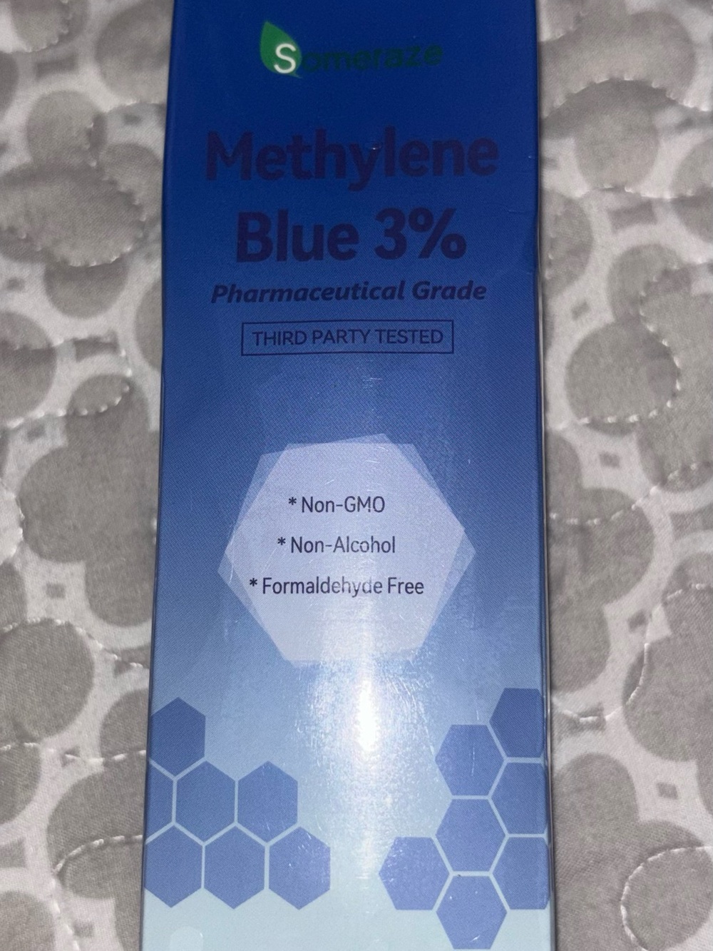 Methylene Blue 3% Pharmaceutical Grade - Blue